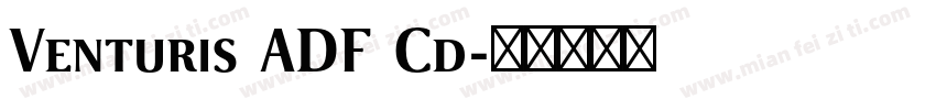 Venturis ADF Cd字体转换